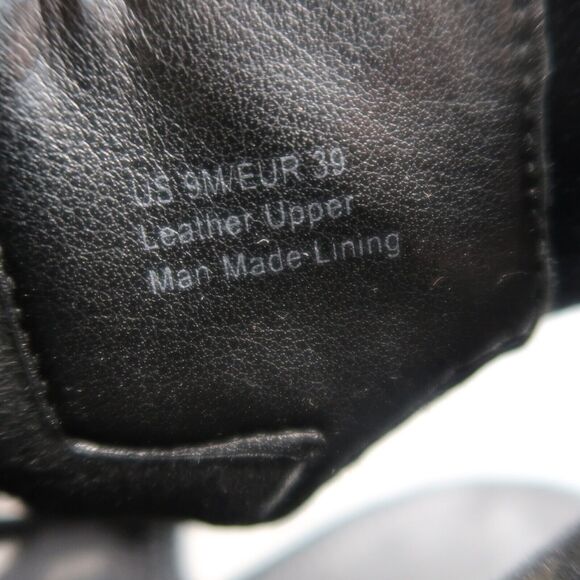 Via Spiga Shoes Womens 9 Sandal Bootie Wedge Ankle Strap Leather Open Toe Black - Picture 13 of 14